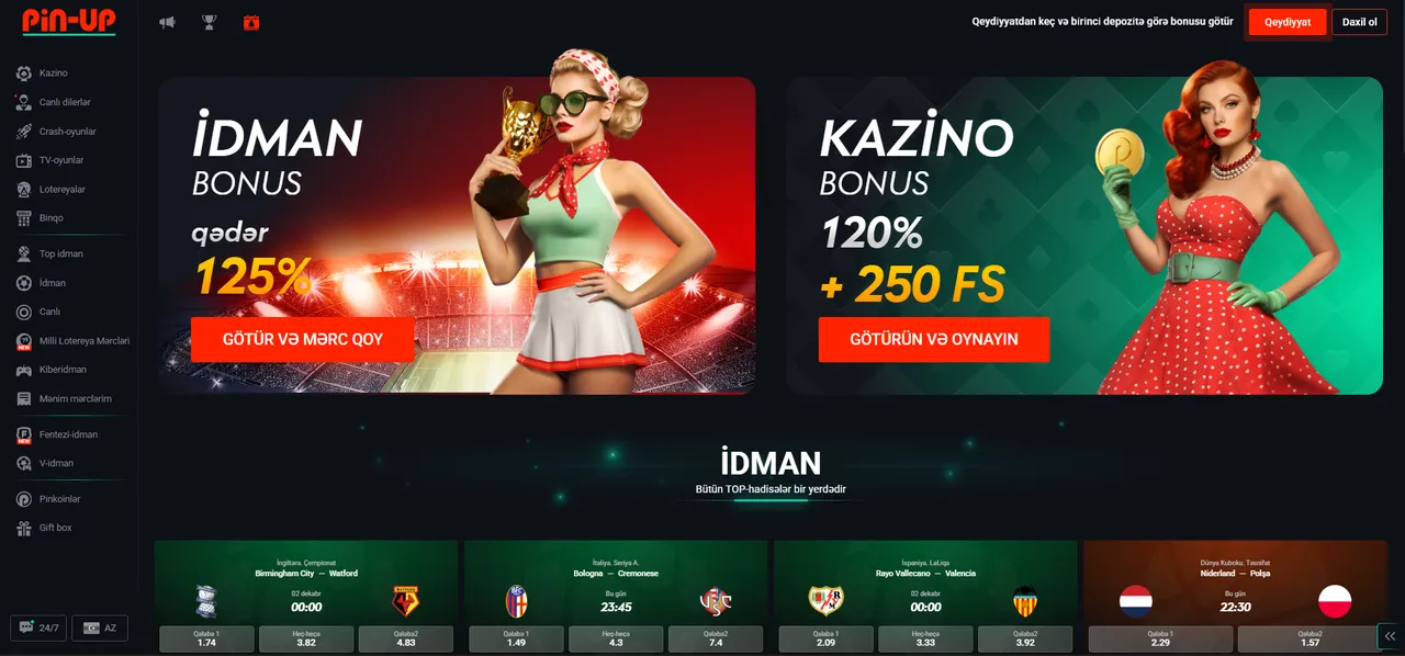 Pin-Up Casino giriş: Platformaya daxil olmağın ən rahat yolu